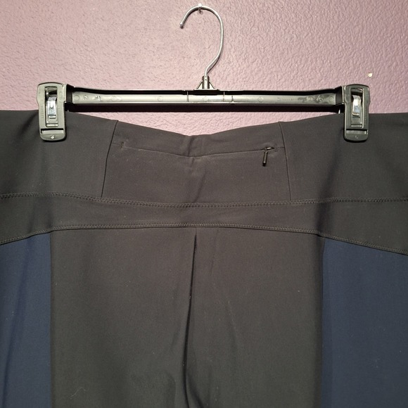 Athleta 1x Stellar Tight Pants in Black Navy Zip Pockets 77262 plus size - Picture 6 of 6